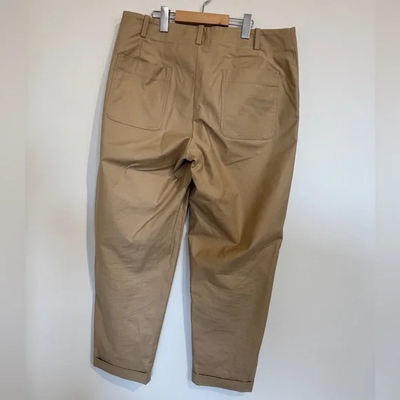 Mango Cargo khaki pants - Picture 2 of 4